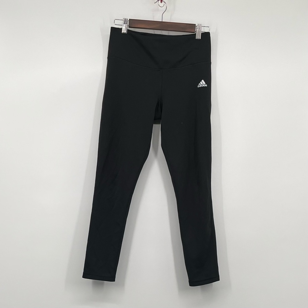 Adidas Climalite Black Workout Leggings Athletic Pants Medium